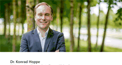 Desktop Screenshot of konrad-hoppe.com